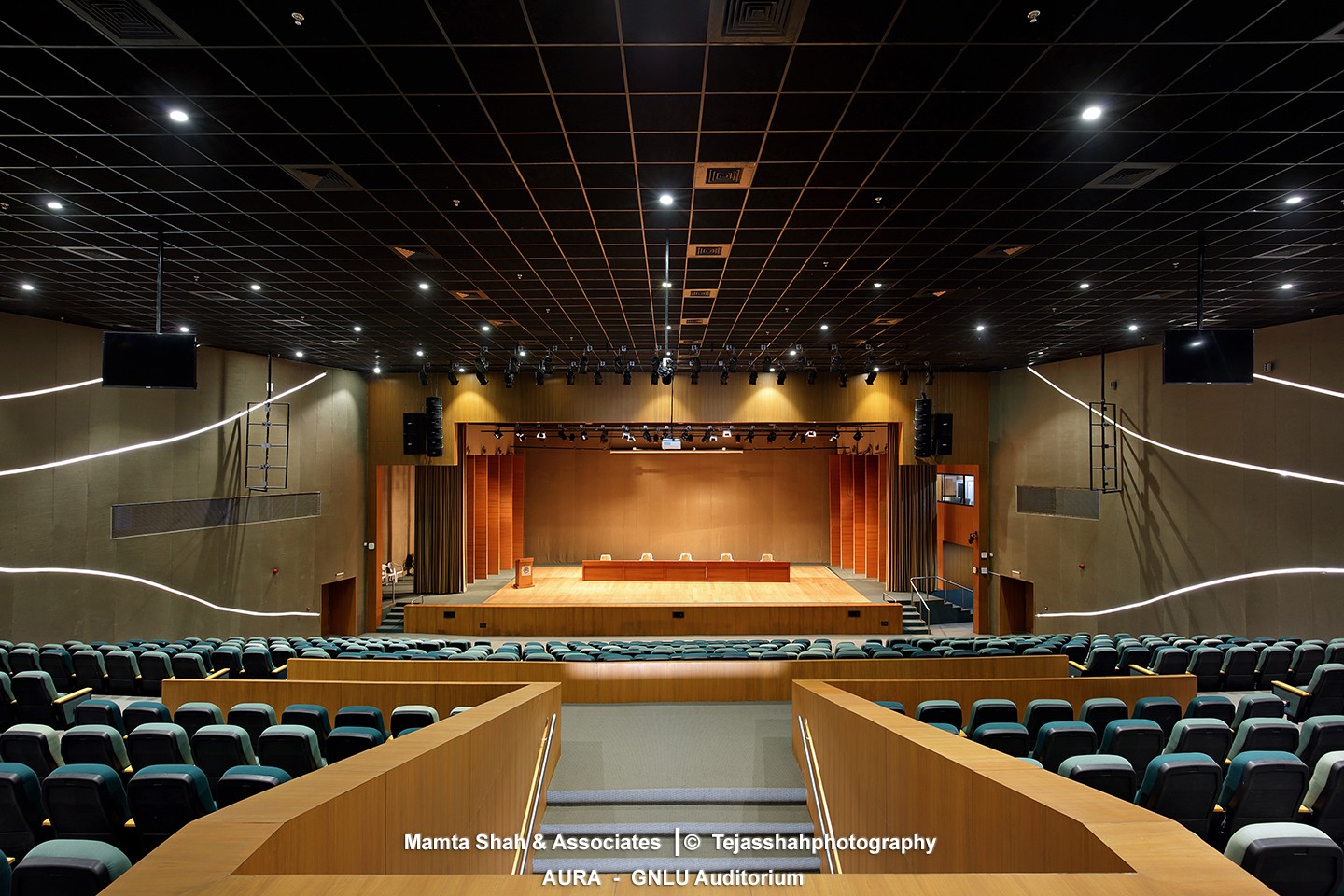 GNLU Auditorium Aura